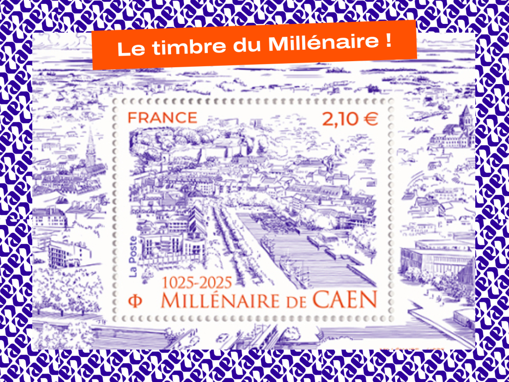Visuel d'après Millénaire Caen 2025